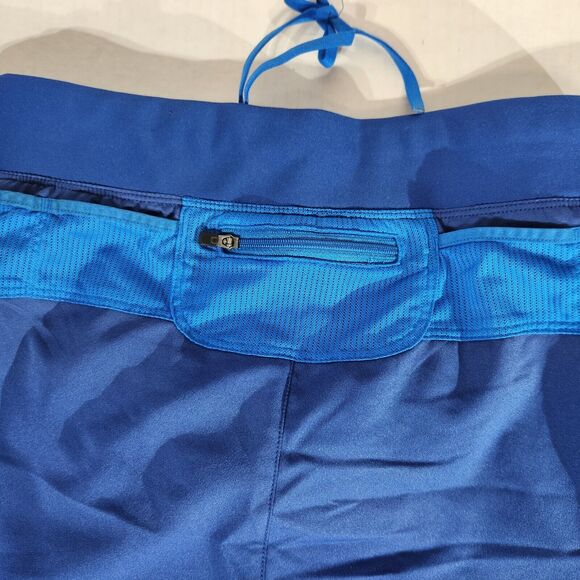 Rei Swim Trunks Mens Sz S Pockets Drawstring Beach Vacation Board Shorts Blue - Picture 7 of 11